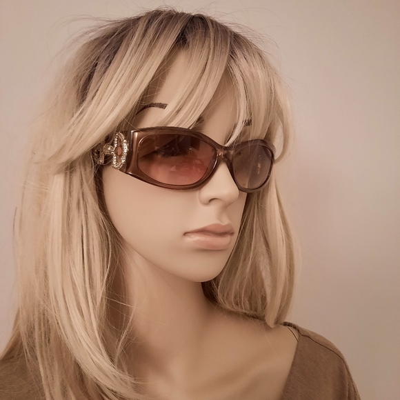 Gucci Accessories Gucci Swarovski Crystal Horsebit Sunglasses